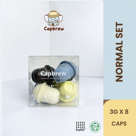 CAPBREW NORMAL SET - 8 Caps